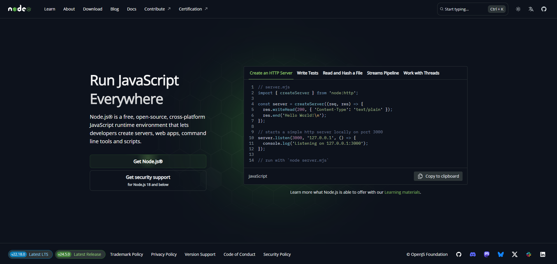 download-nodejs