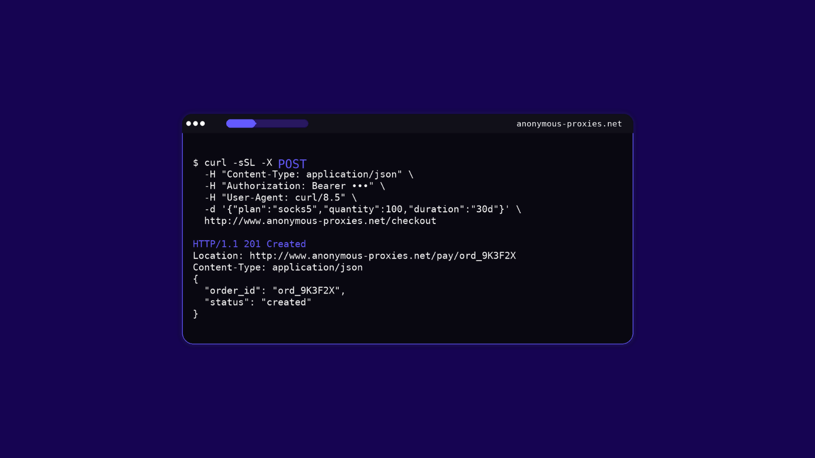 Send http headers using curl hero image